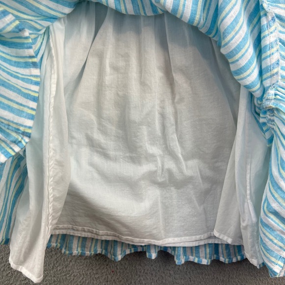 Rails Women's Augustine Stripe Linen Blend Dress size S - Picture 5 of 11